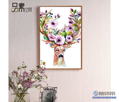 现代简约装饰画 为家居空间增添素雅艺术气息